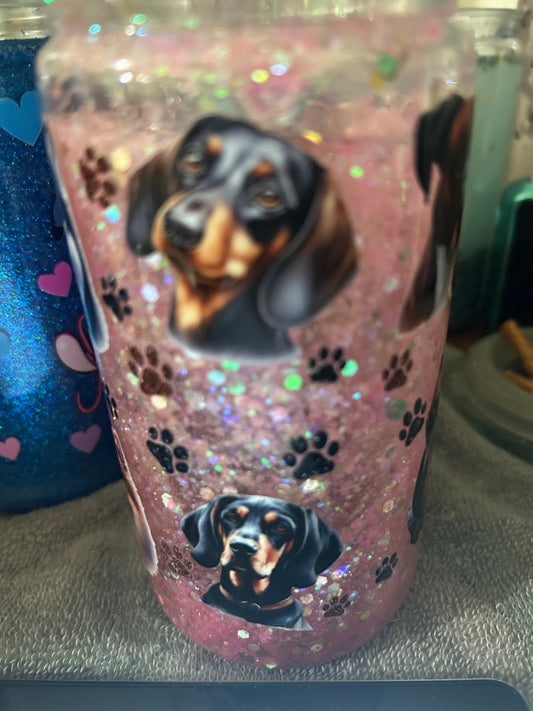 Snow globe tumbler