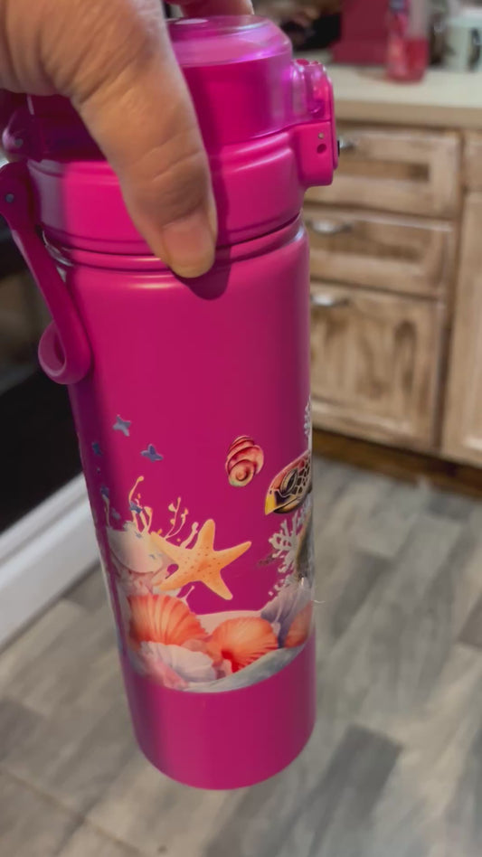 Stainless steel water bottle READY TO SHIP